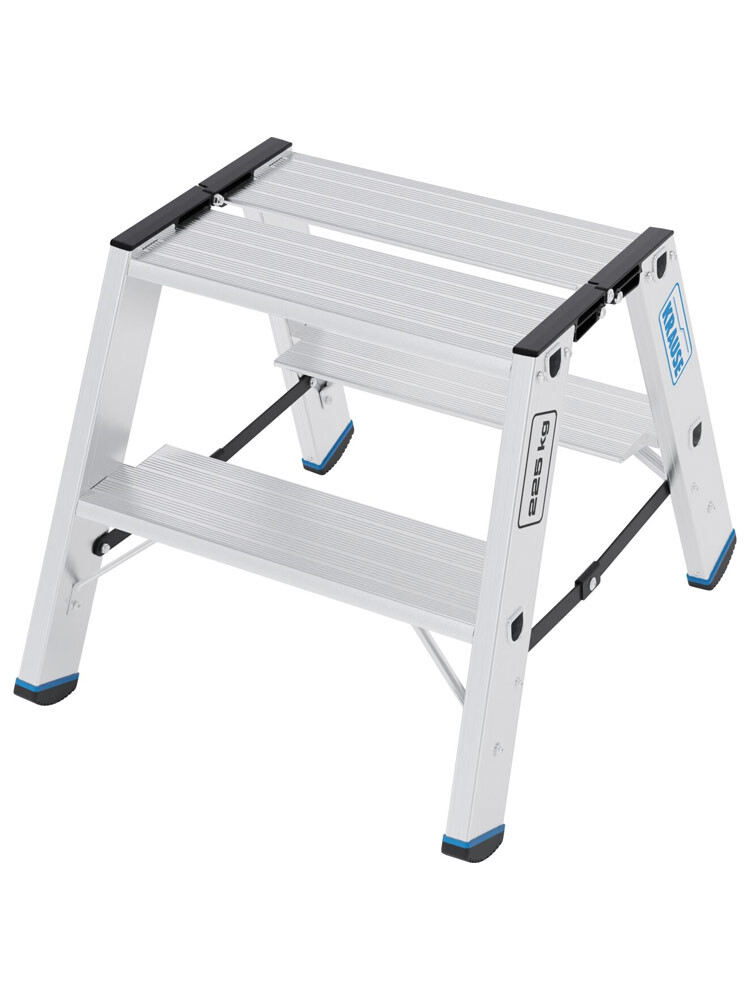 KRAUSE Stabilo schodki dwustronne składane 2x2 stopnie 225 kg